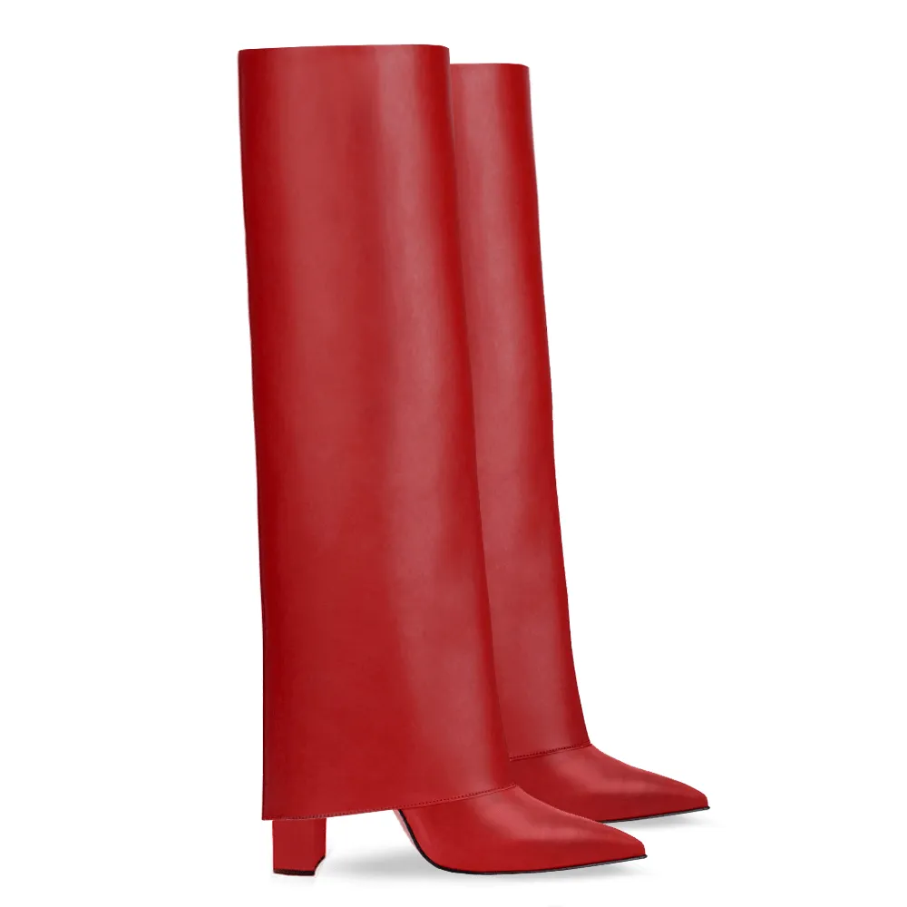 ESTELA RED LEATHER