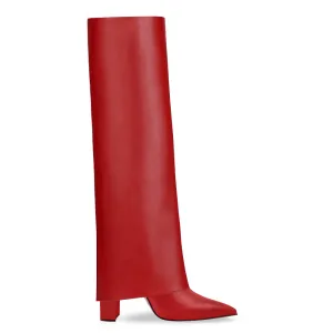 ESTELA RED LEATHER