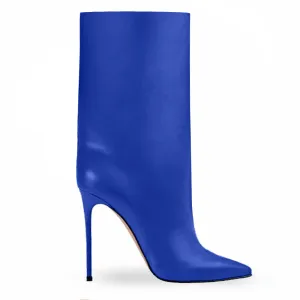 EVELYN BLUE LEATHER