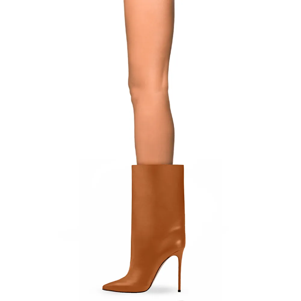 EVELYN BROWN LEATHER