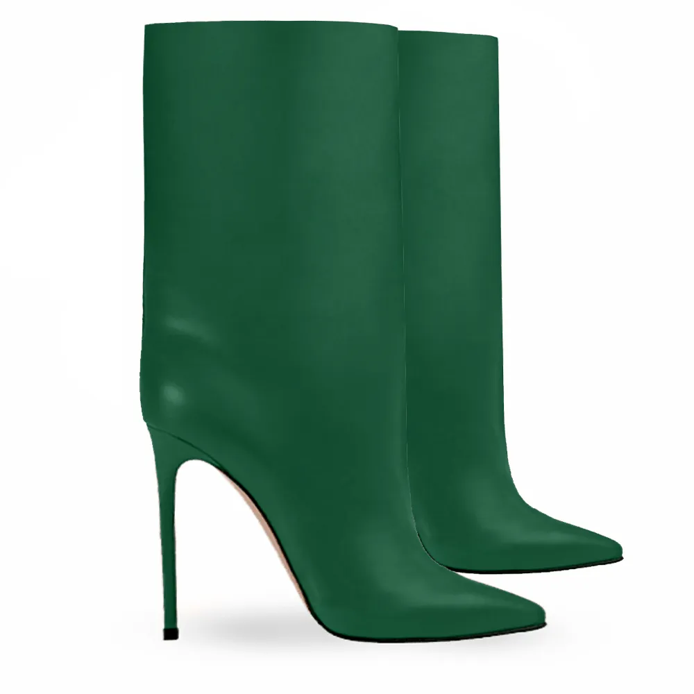EVELYN GREEN LEATHER