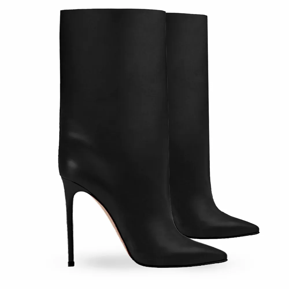 EVELYN LEATHER BLACK