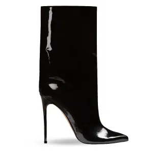 EVELYN PATENT BLACK
