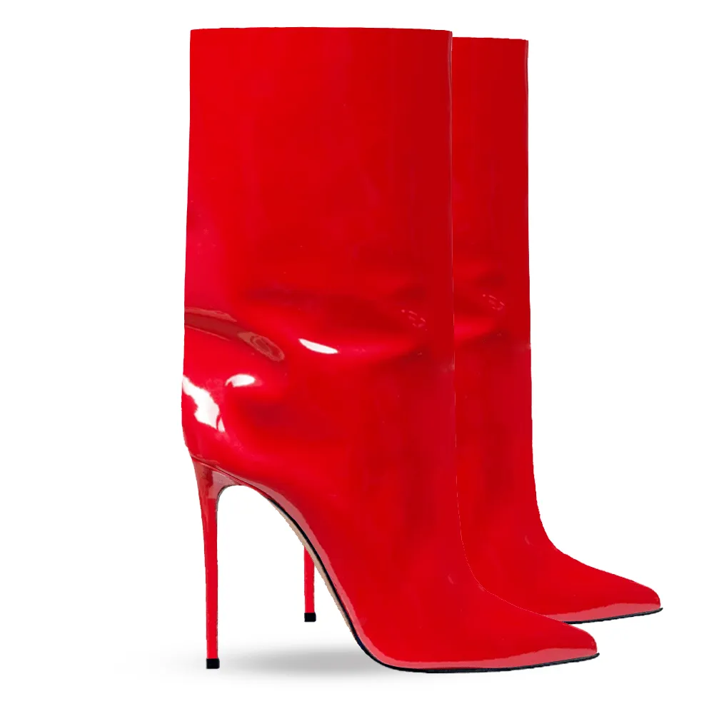 EVELYN PATENT RED