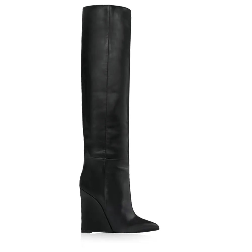 FARAH BLACK LEATHER