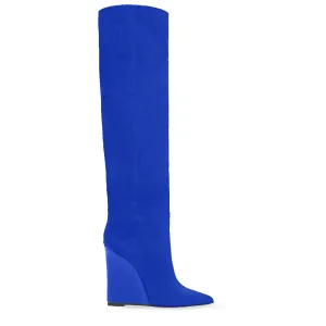 FARAH BLUE SUEDE