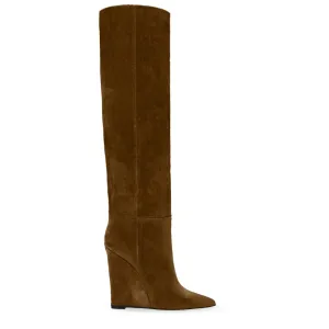 FARAH BROWN SUEDE