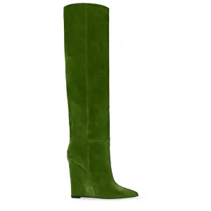 FARAH GREEN SUEDE