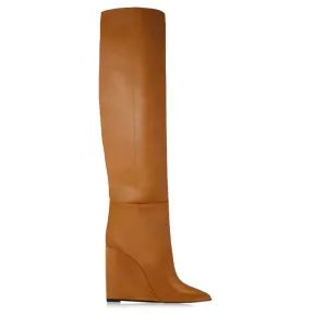 FARAH LEATHER COGNAC