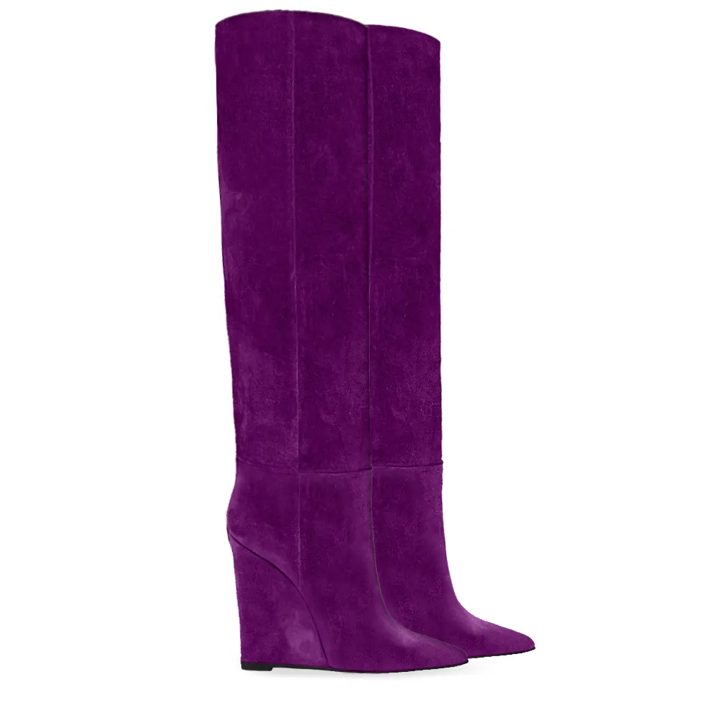 FARAH PURPLE SUEDE