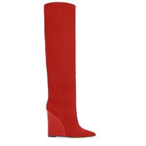 FARAH RED SUEDE