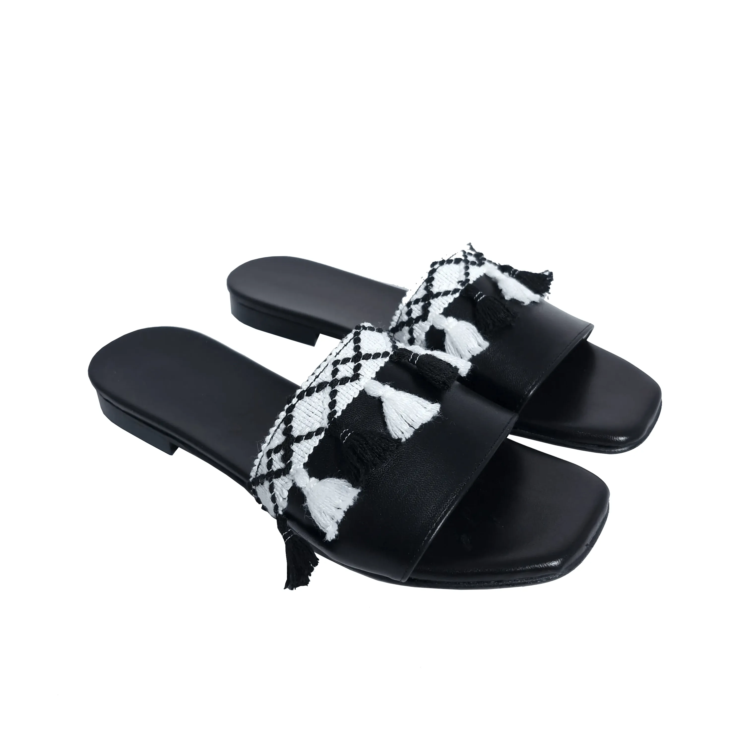 FATIMA BLACK LEATHER