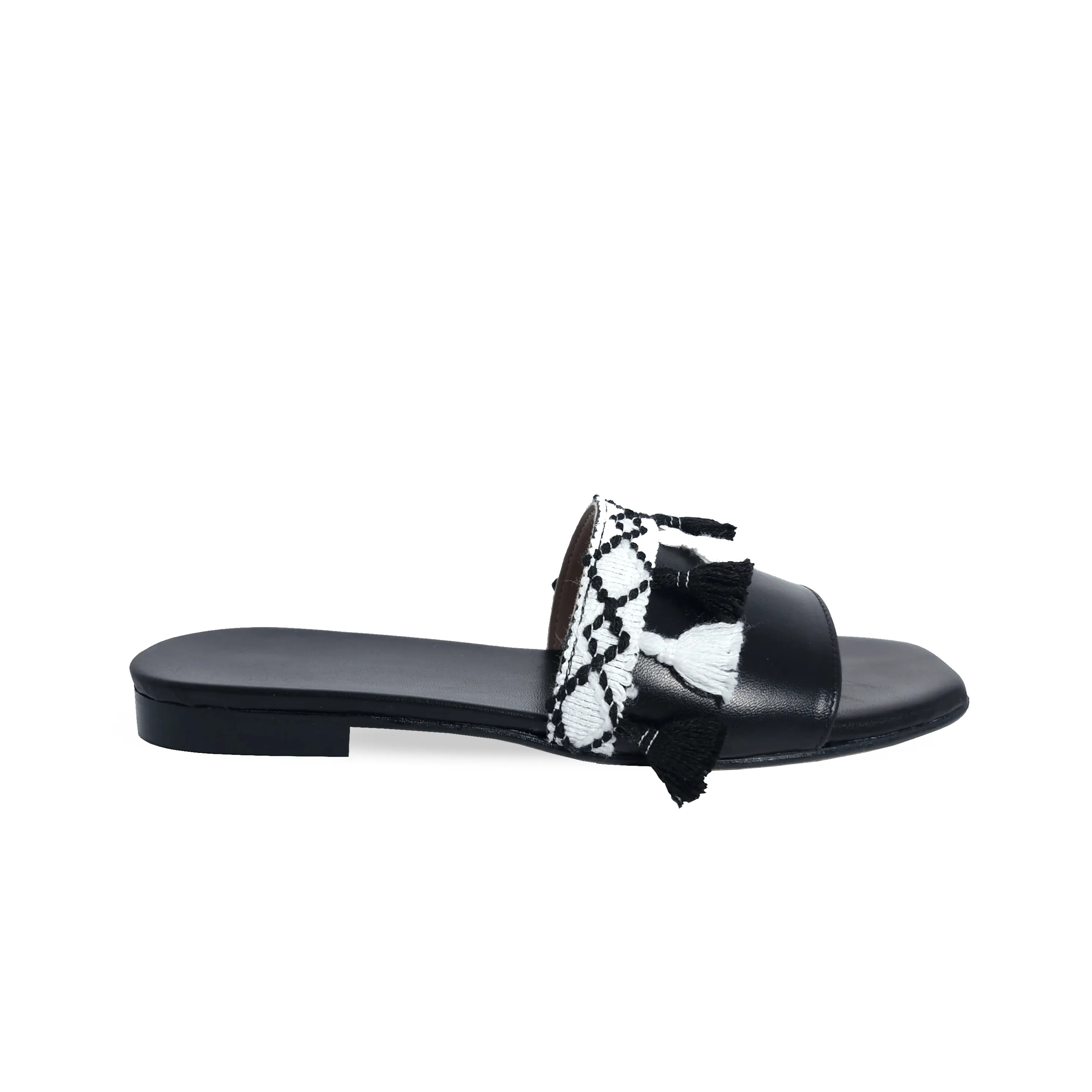 FATIMA BLACK LEATHER