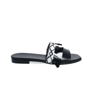 FATIMA BLACK LEATHER