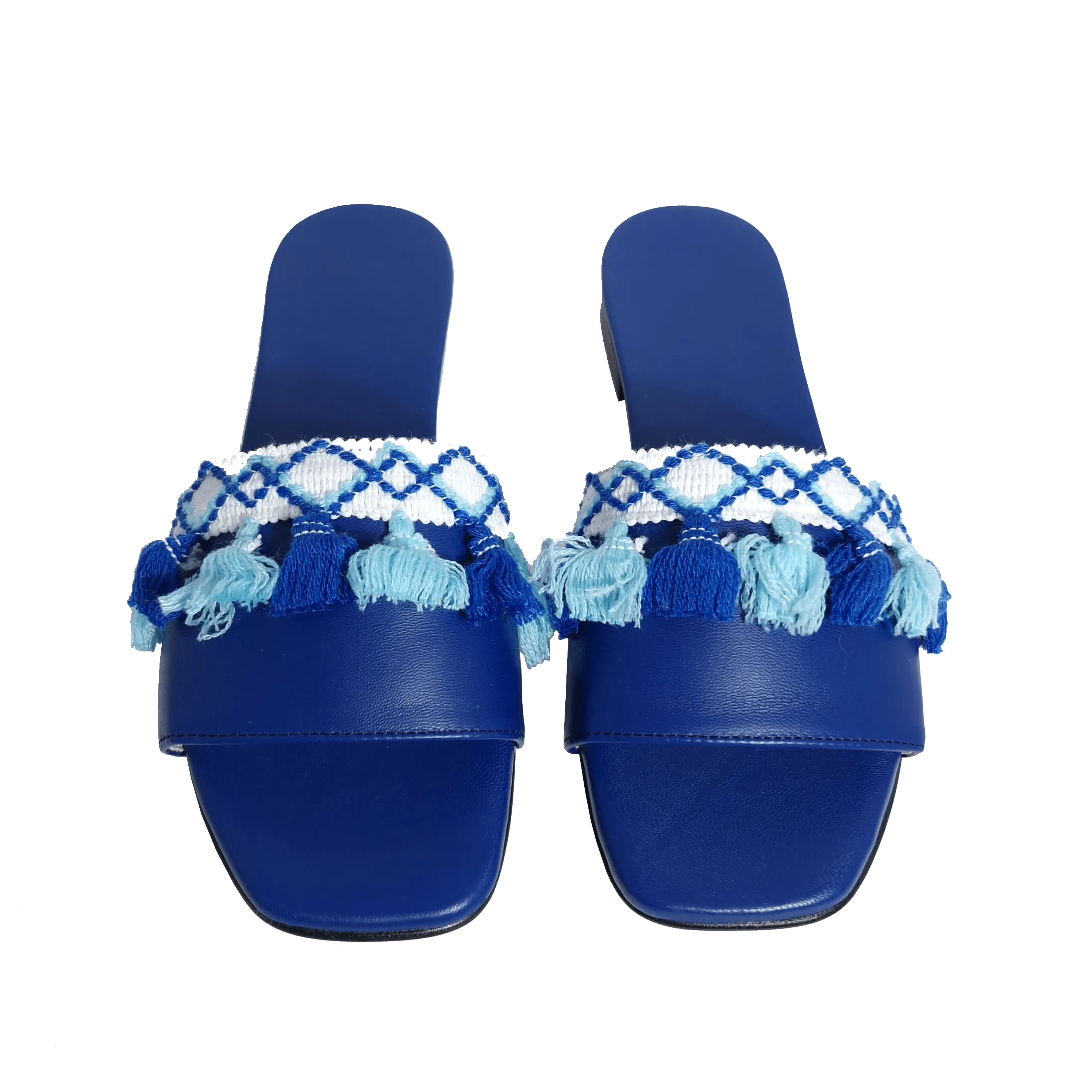 FATIMA BLUE LEATHER