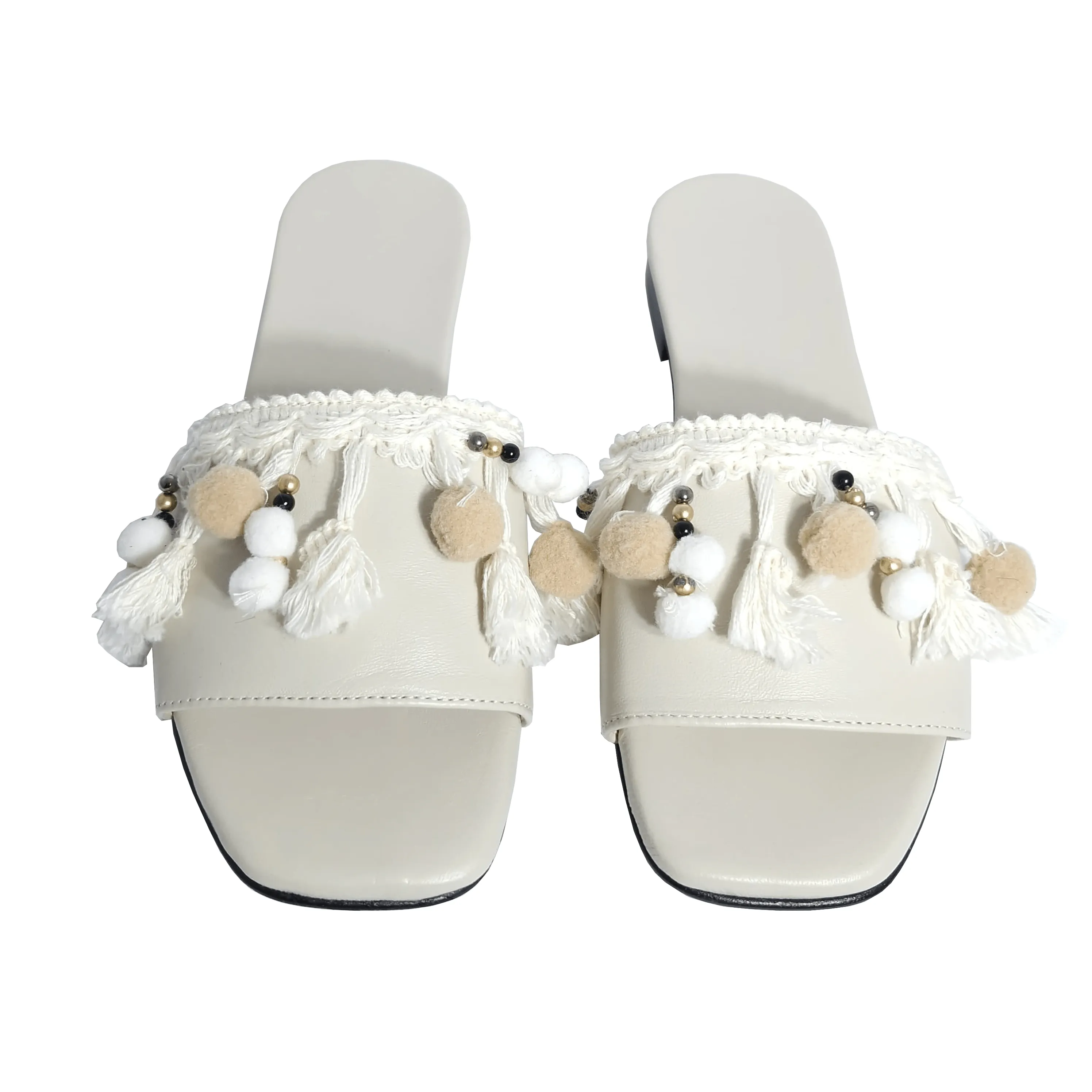 FATIMA WHITE LEATHER
