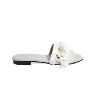 FATIMA WHITE LEATHER