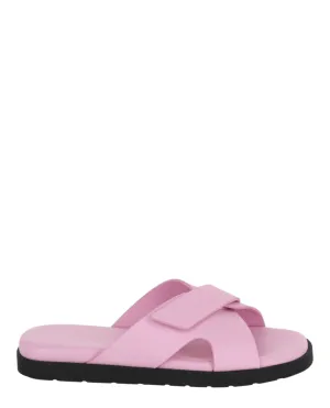 Fidal Leather Slides