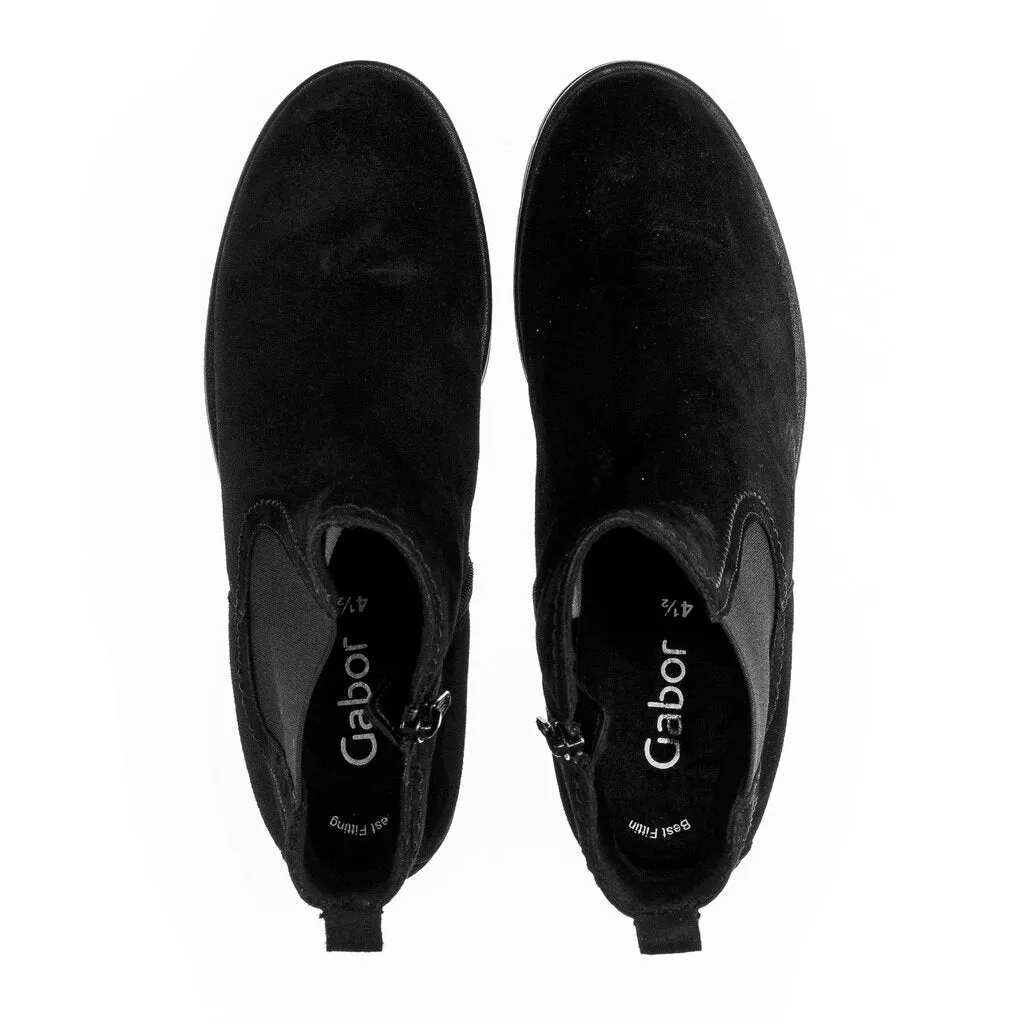 *FINAL SALE*31.710-17 - Black Suede||*VENTE FINALE*31.710-17 - Sude noir