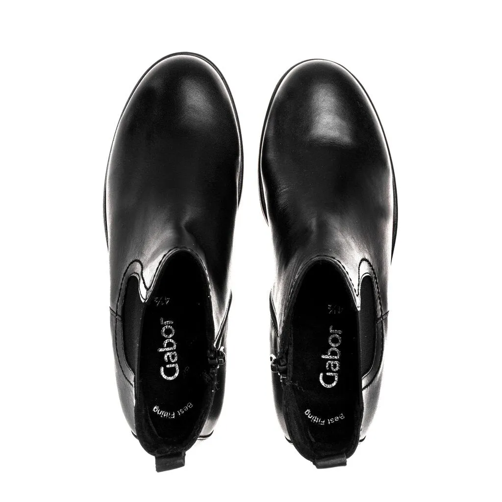 *FINAL SALE*31.710-27 - Black Leather||*VENTE FINALE*31.710-27 - Cuir noir