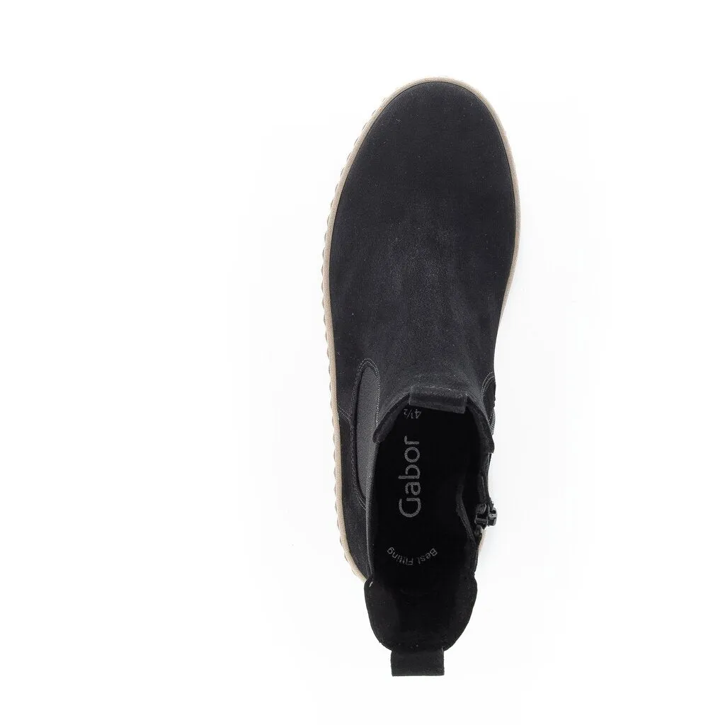 *FINAL SALE*33.712-17 - Black Suede||*VENTE FINALE*33.712-17 - Sude noir