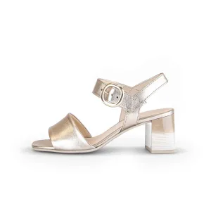 *FINAL SALE*41.700.62 - Gold Leather||*VENTE FINALE*41.700.62 - Cuir dor