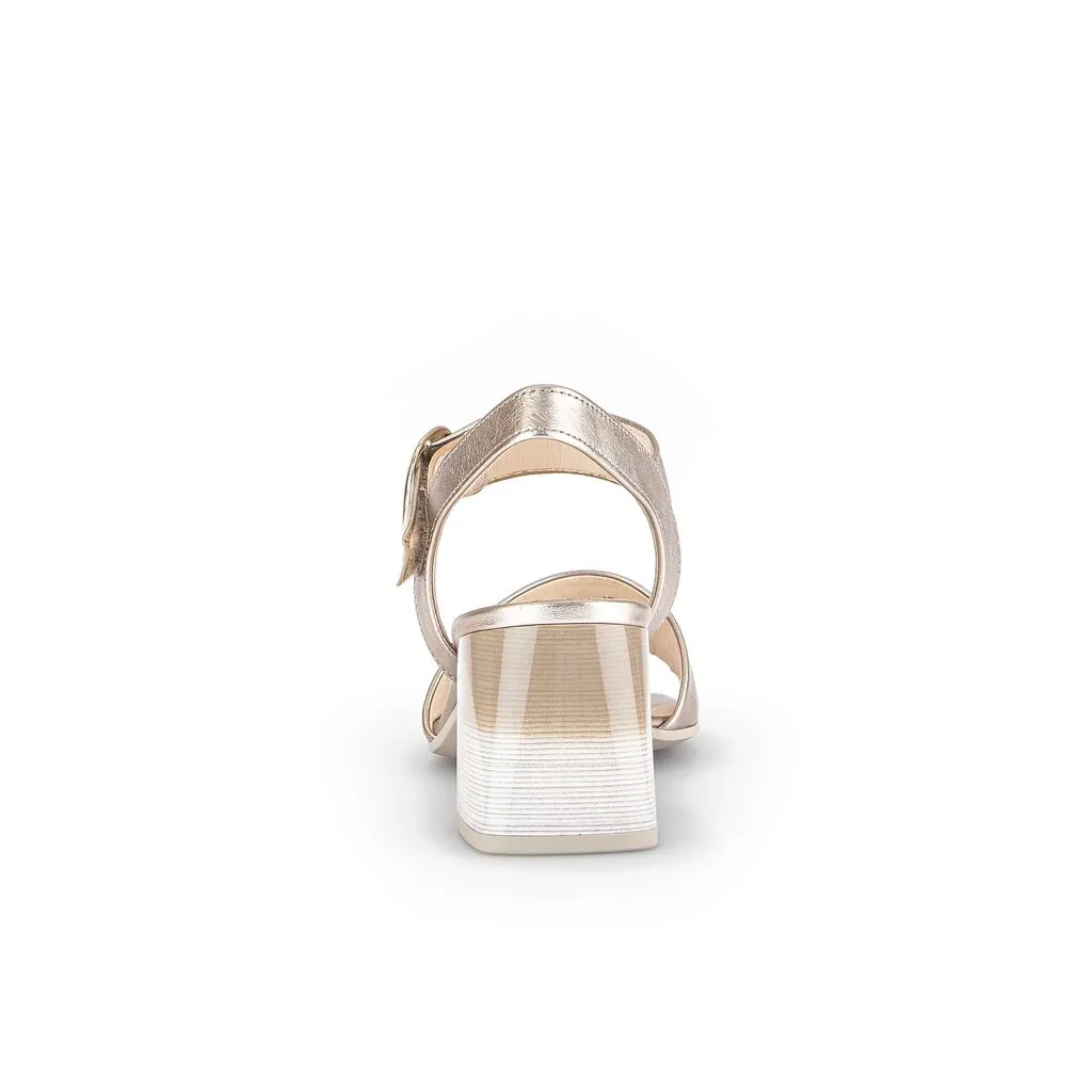 *FINAL SALE*41.700.62 - Gold Leather||*VENTE FINALE*41.700.62 - Cuir dor