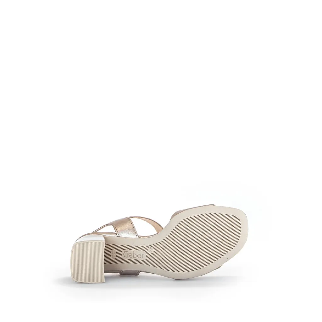*FINAL SALE*41.700.62 - Gold Leather||*VENTE FINALE*41.700.62 - Cuir dor