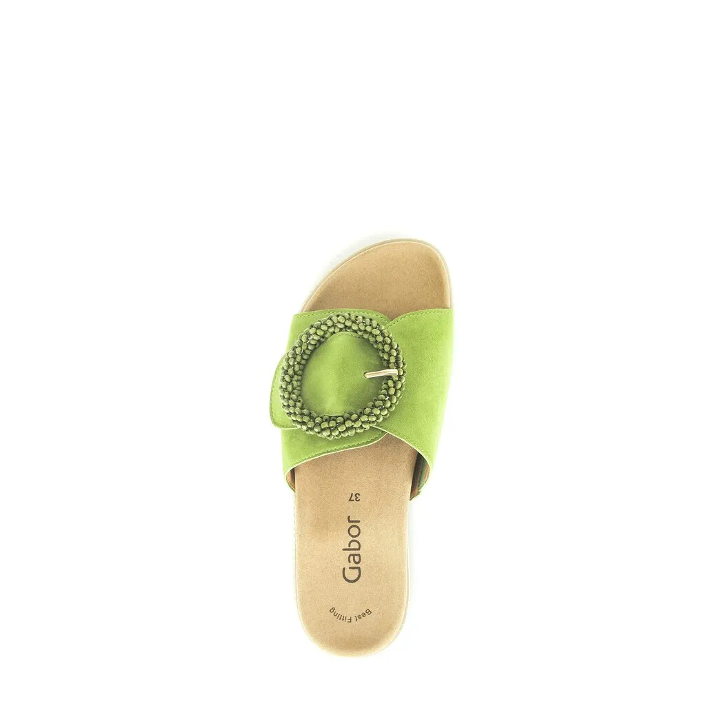 *FINAL SALE*43.745.19 - Green Suede||*VENTE FINALE*43.745.19 - Sude vert