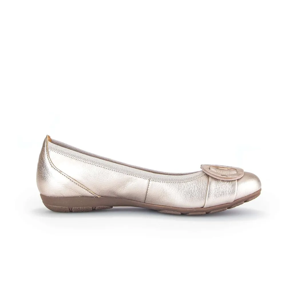 *FINAL SALE*44.163.60 - Gold Leather||*VENTE FINALE*44.163.60 - Cuir dor