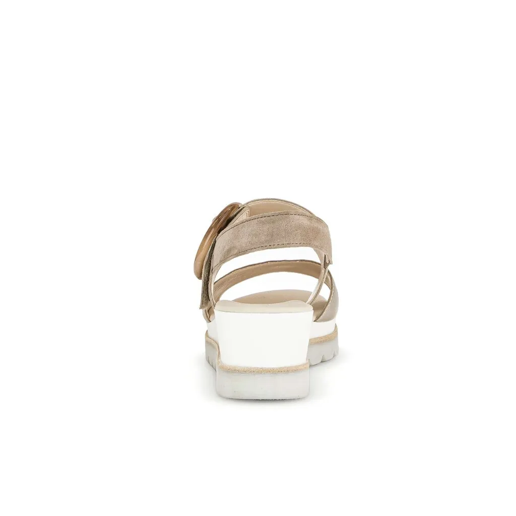 *FINAL SALE*44.645.62 - Beige Leather and Suede||*VENTE FINALE*44.645.62 - Cuir et sude beige
