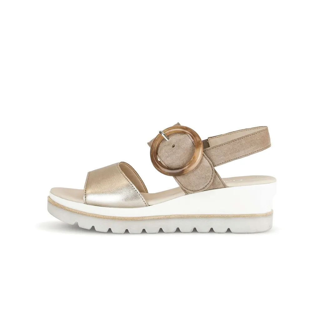*FINAL SALE*44.645.62 - Beige Leather and Suede||*VENTE FINALE*44.645.62 - Cuir et sude beige