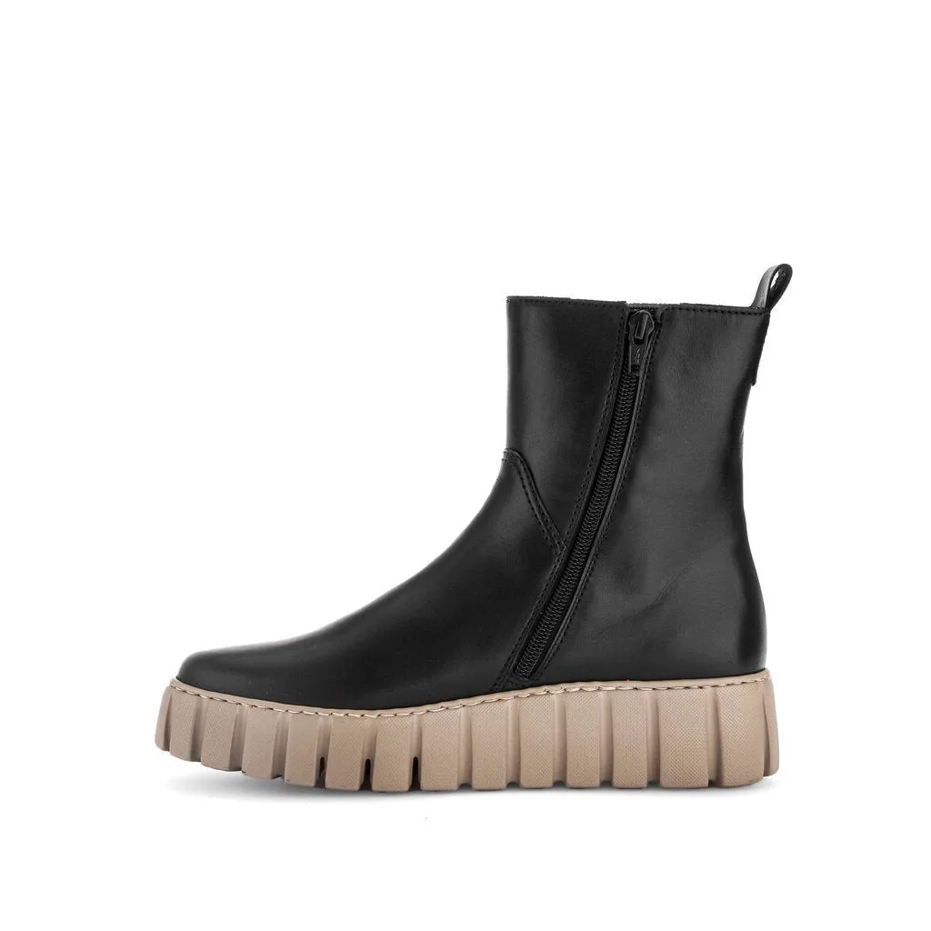*FINAL SALE*56.481-67 - Black Smooth Leather||*VENTE FINALE*56.481-67 - Cuir lisse noir