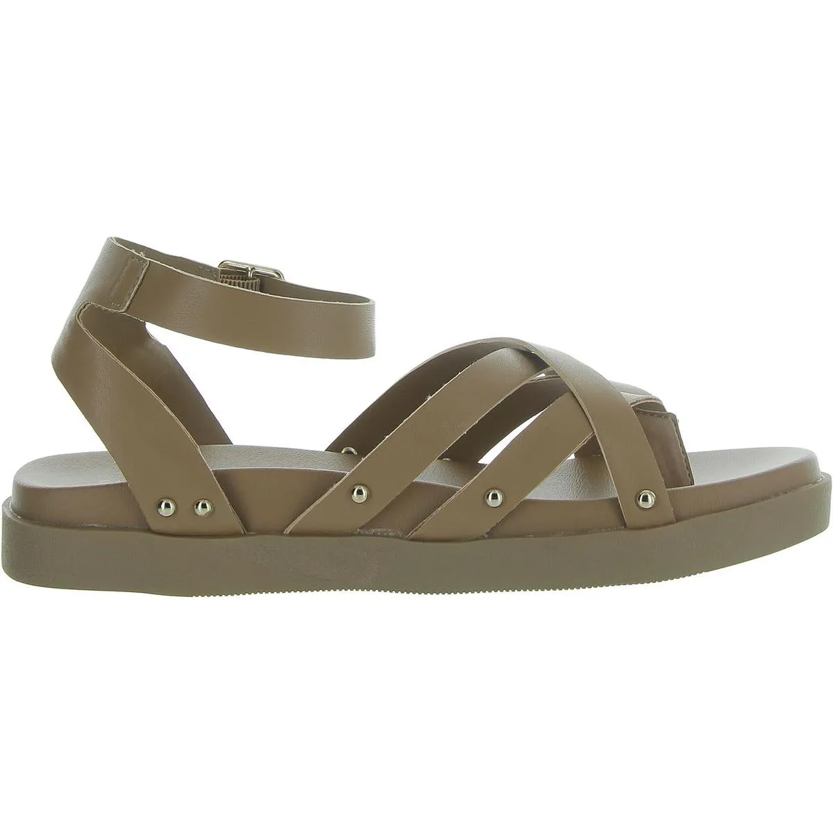 Finch Womens Strappy Thong Ankle Strap