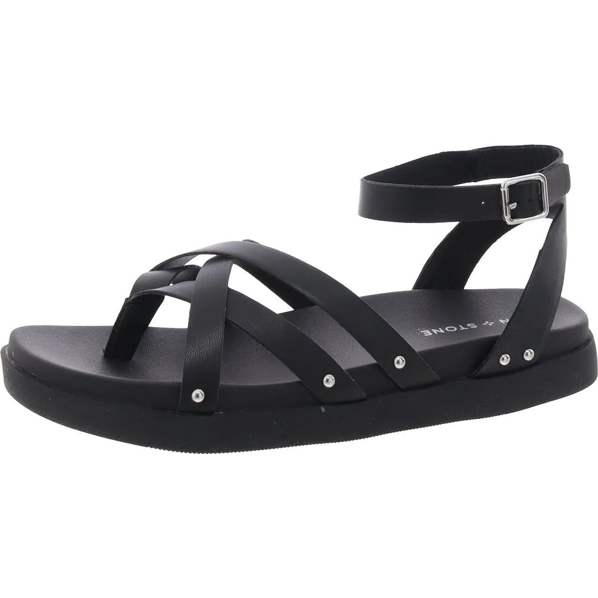 Finch Womens Strappy Thong Ankle Strap