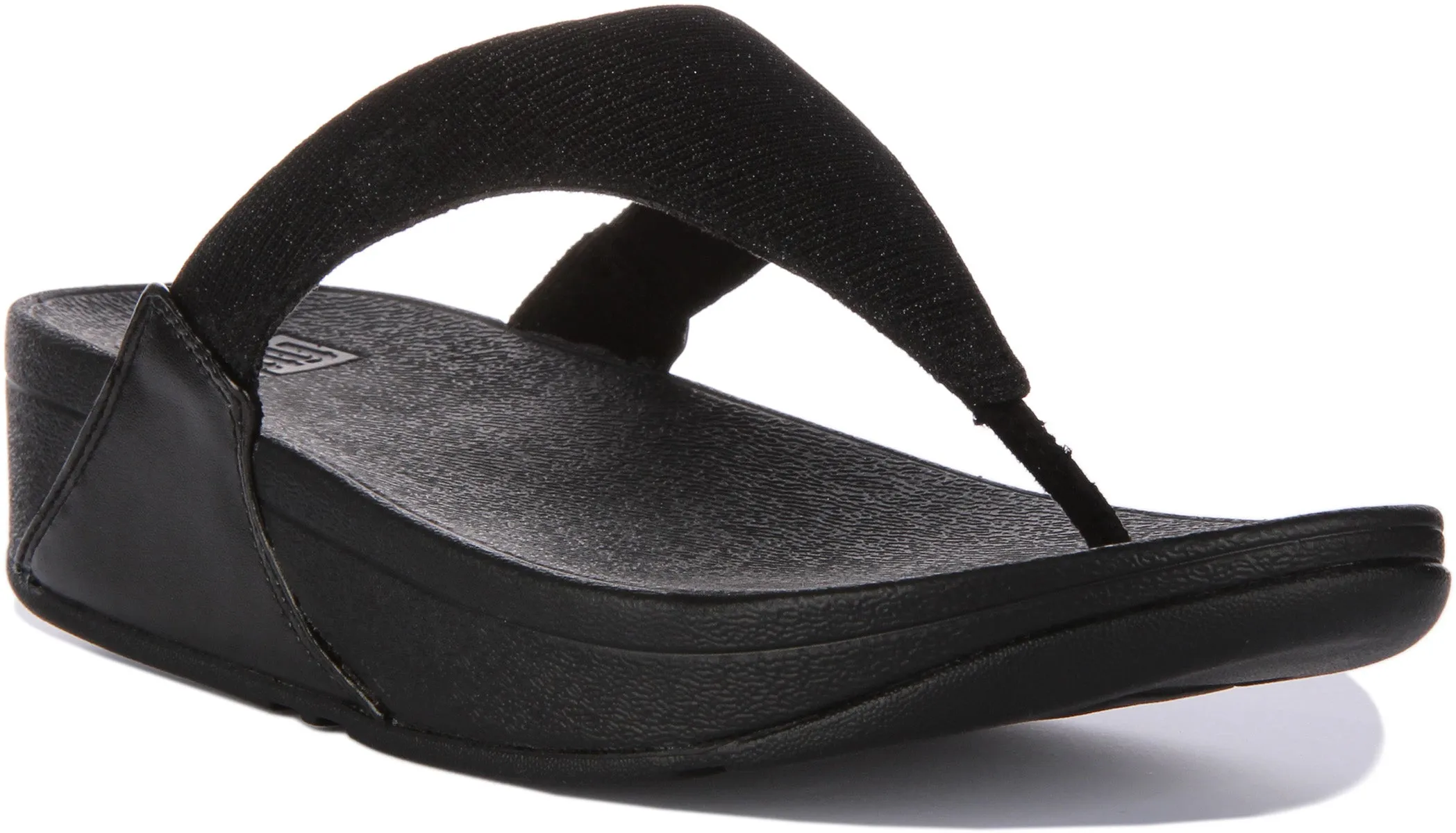 Fitflop Lulu Shimmerlux In Black For Women