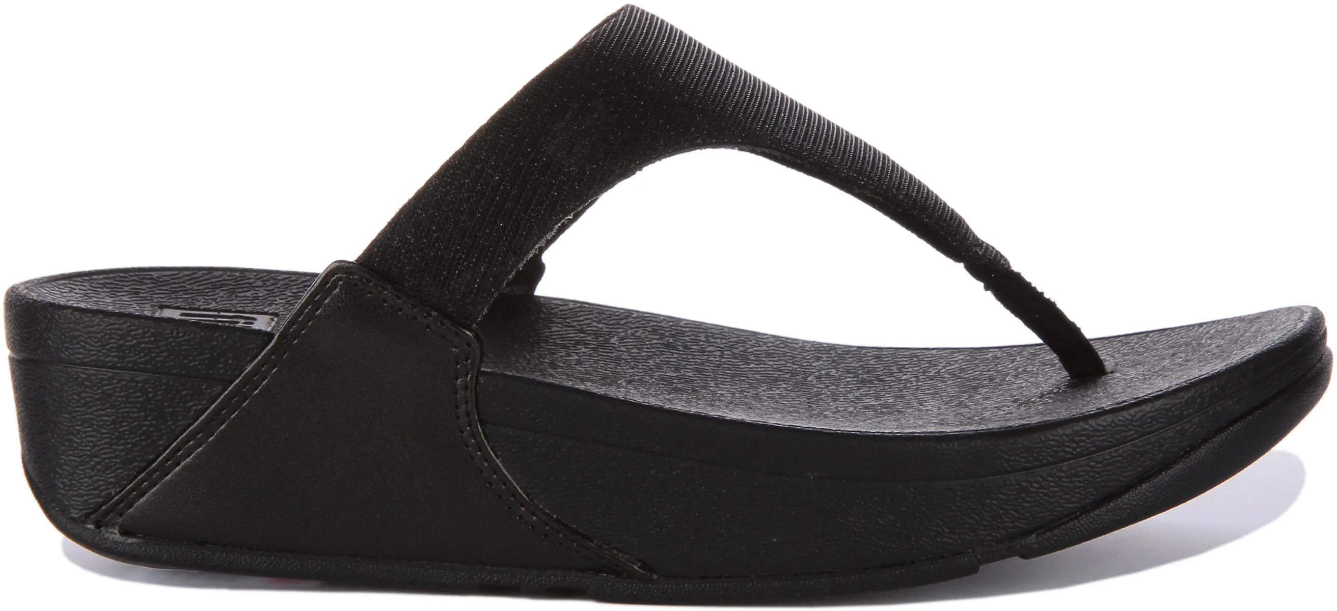 Fitflop Lulu Shimmerlux In Black For Women