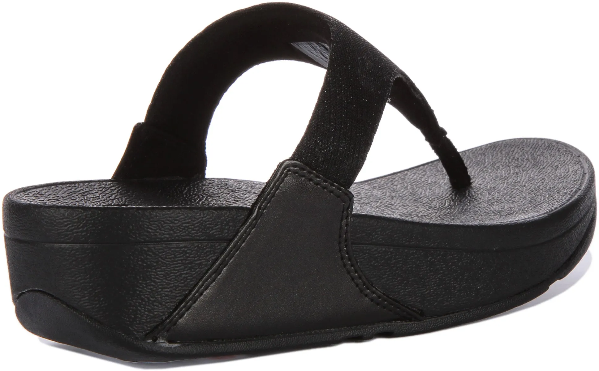 Fitflop Lulu Shimmerlux In Black For Women