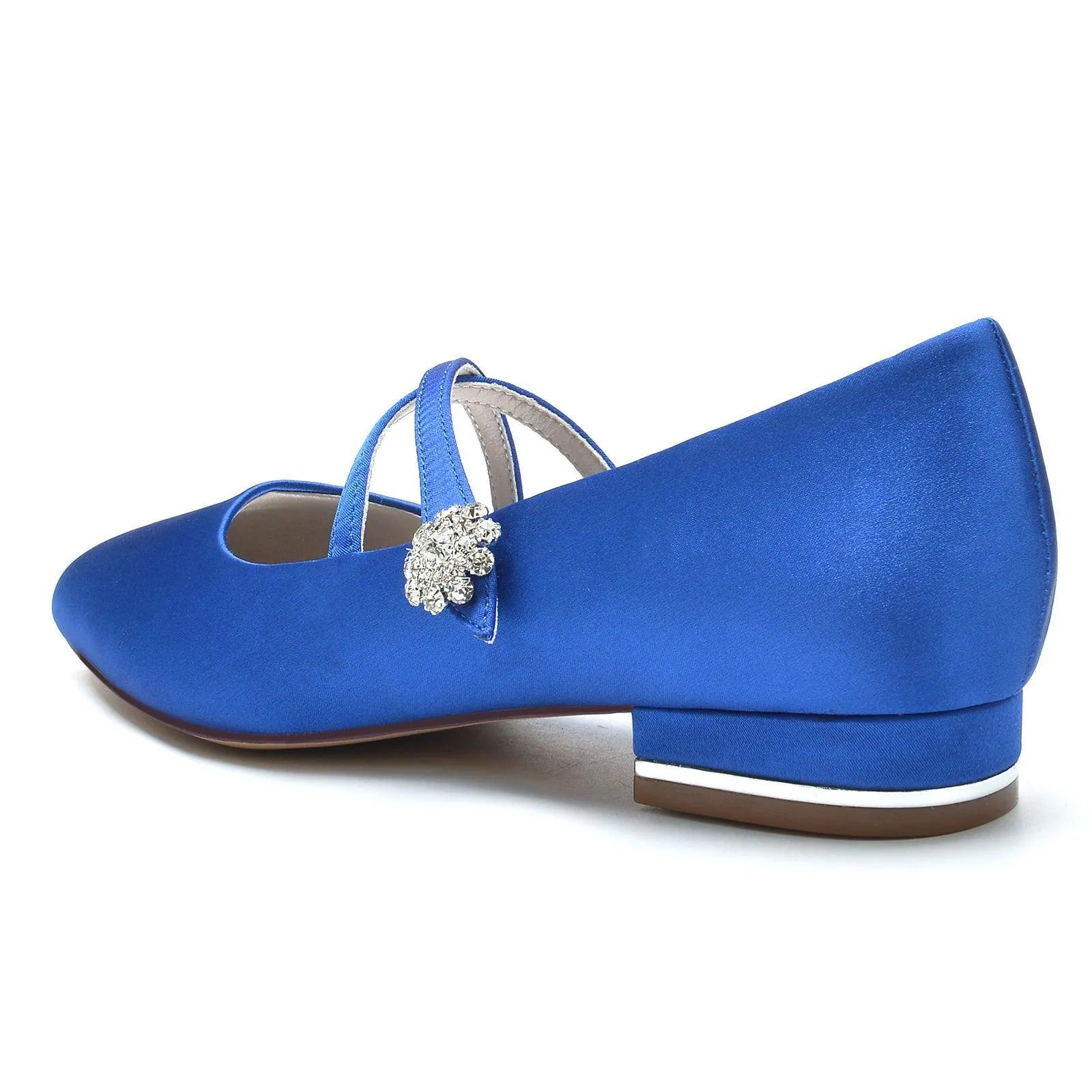 Flat Heel 2.5cm Silk-Like Shoes CK0284