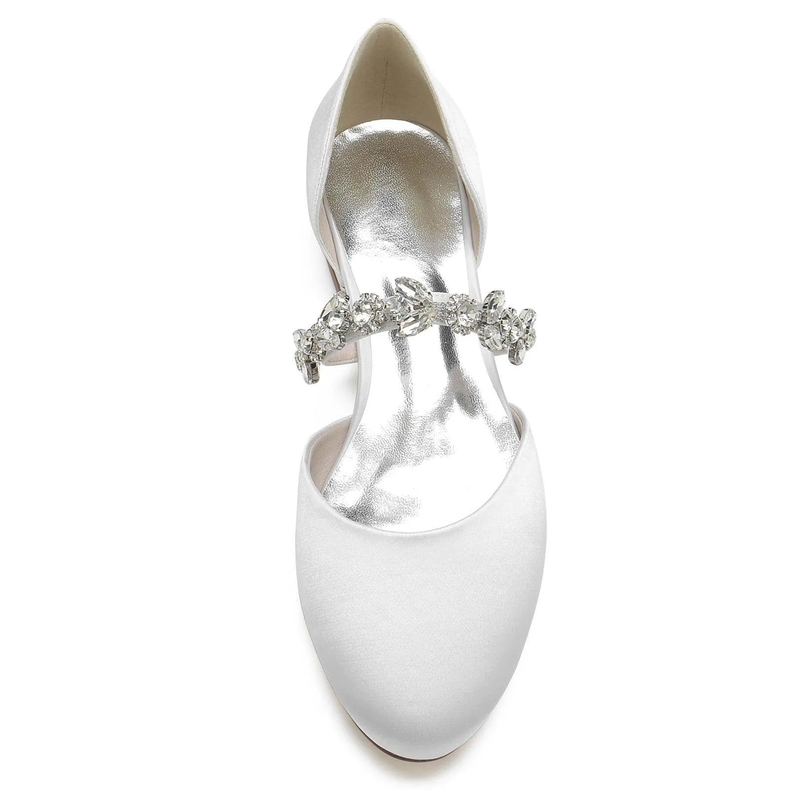 Flat Heel 2.5cm Silk-Like Shoes CK0289