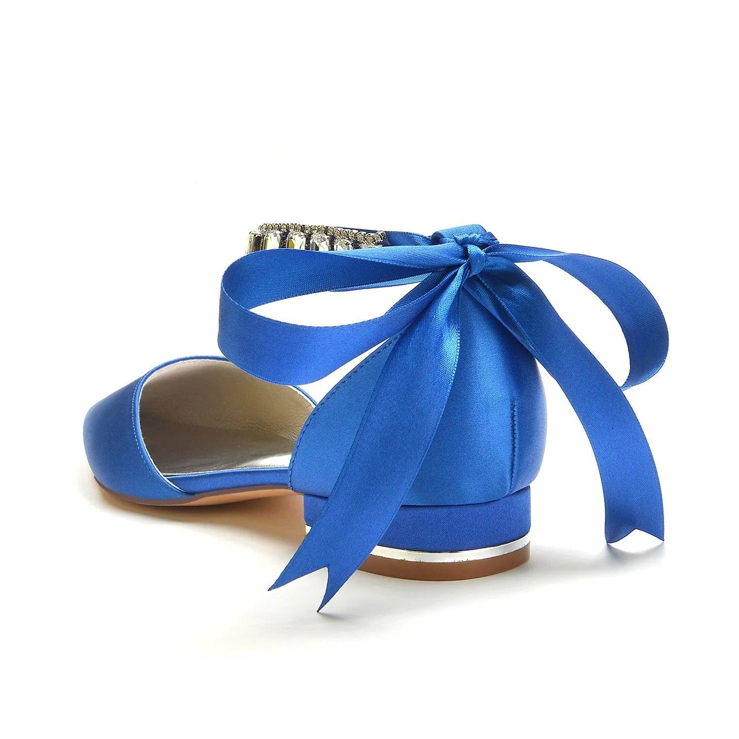 Flat Heel 2.5cm Silk-Like Shoes CK0365