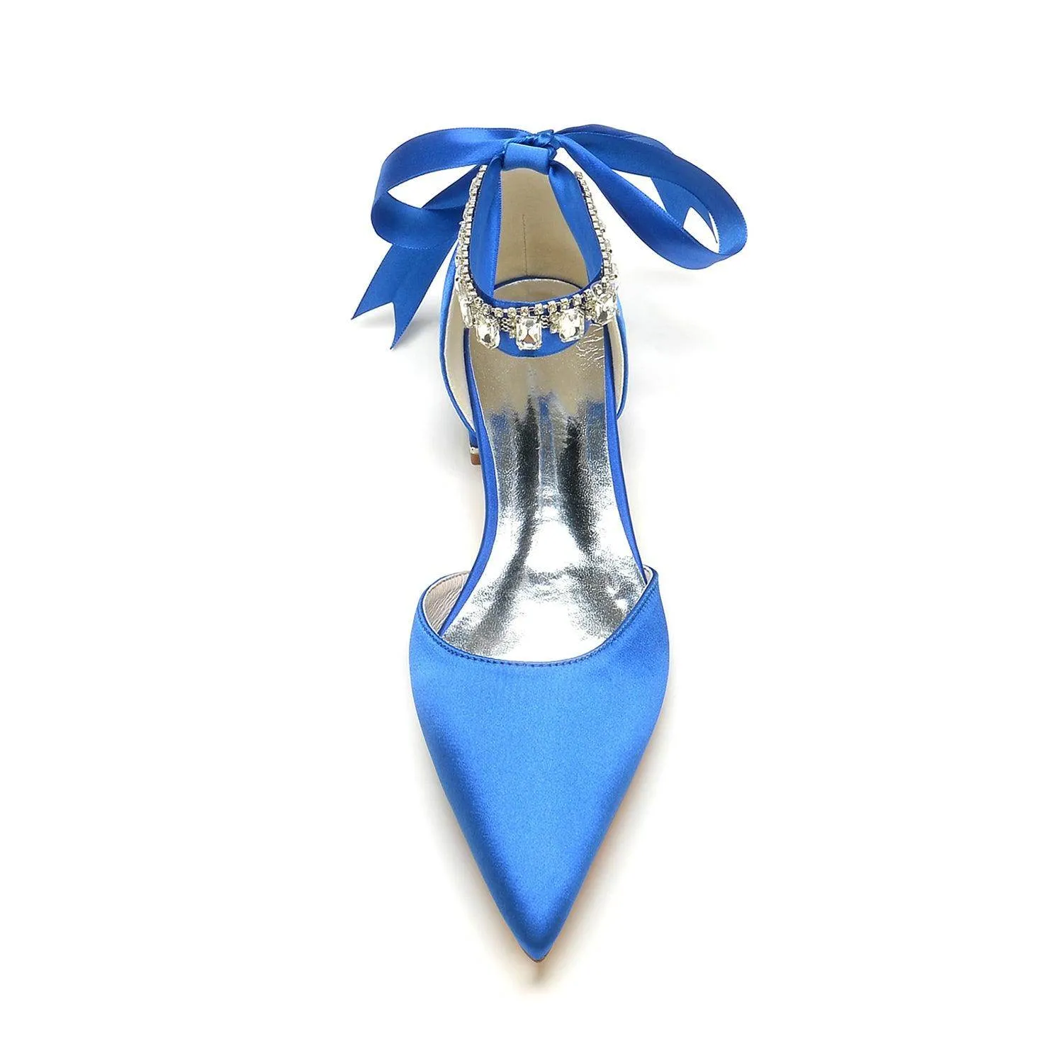 Flat Heel 2.5cm Silk-Like Shoes CK0365