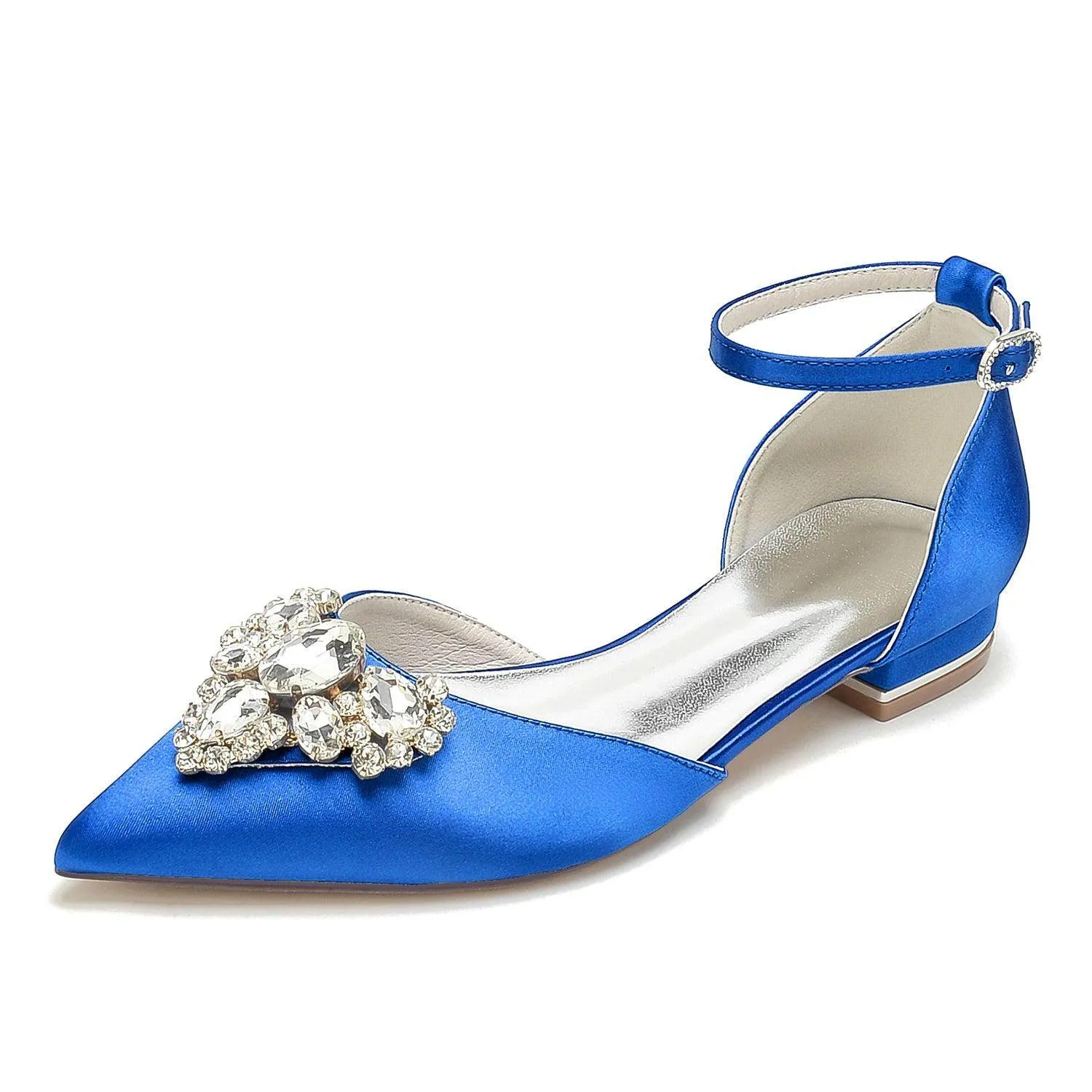 Flat Heel 2.5cm Silk-Like Shoes CK0454