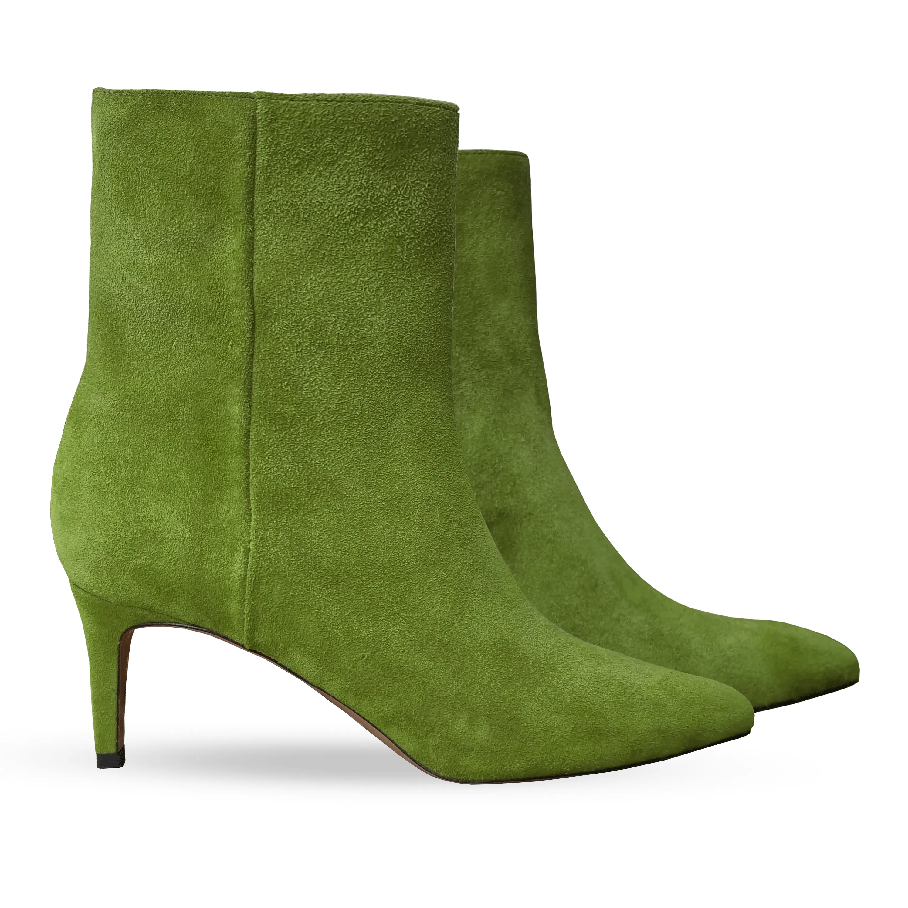 FLEUR SUEDE GREEN