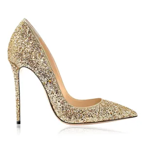 FLOR GLITTER GOLD
