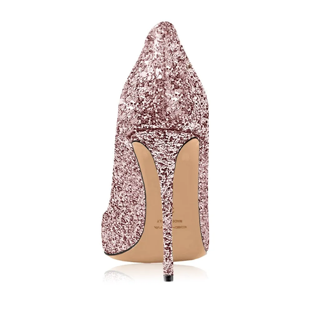 FLOR GLITTER PINK
