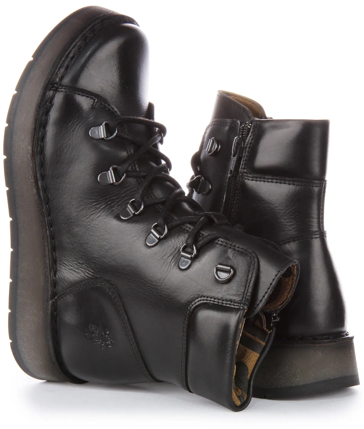 Fly London Roxy094 In Black For Women