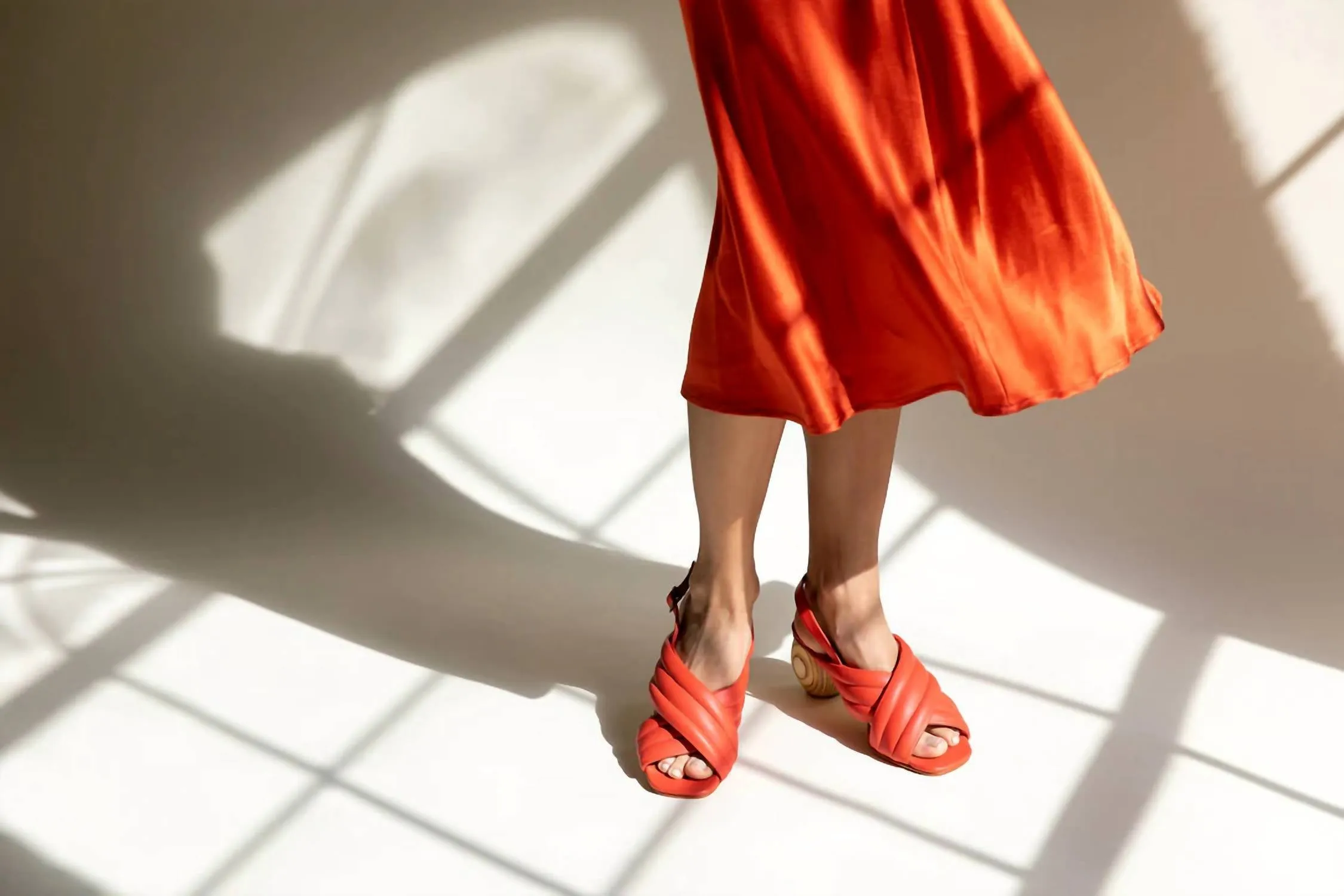 Franny Sandals In Tomato