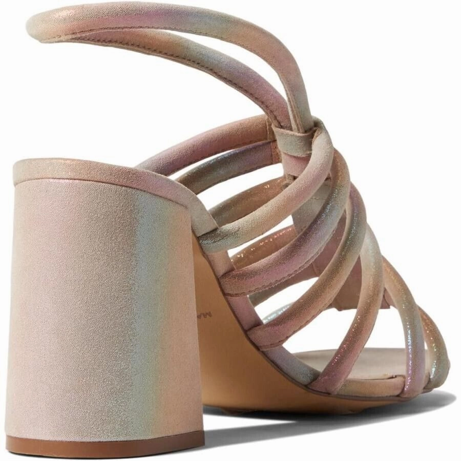 Free People Colette Cinched Heel Women's US 9.5M Rainbow Metallic Sandal KHD325