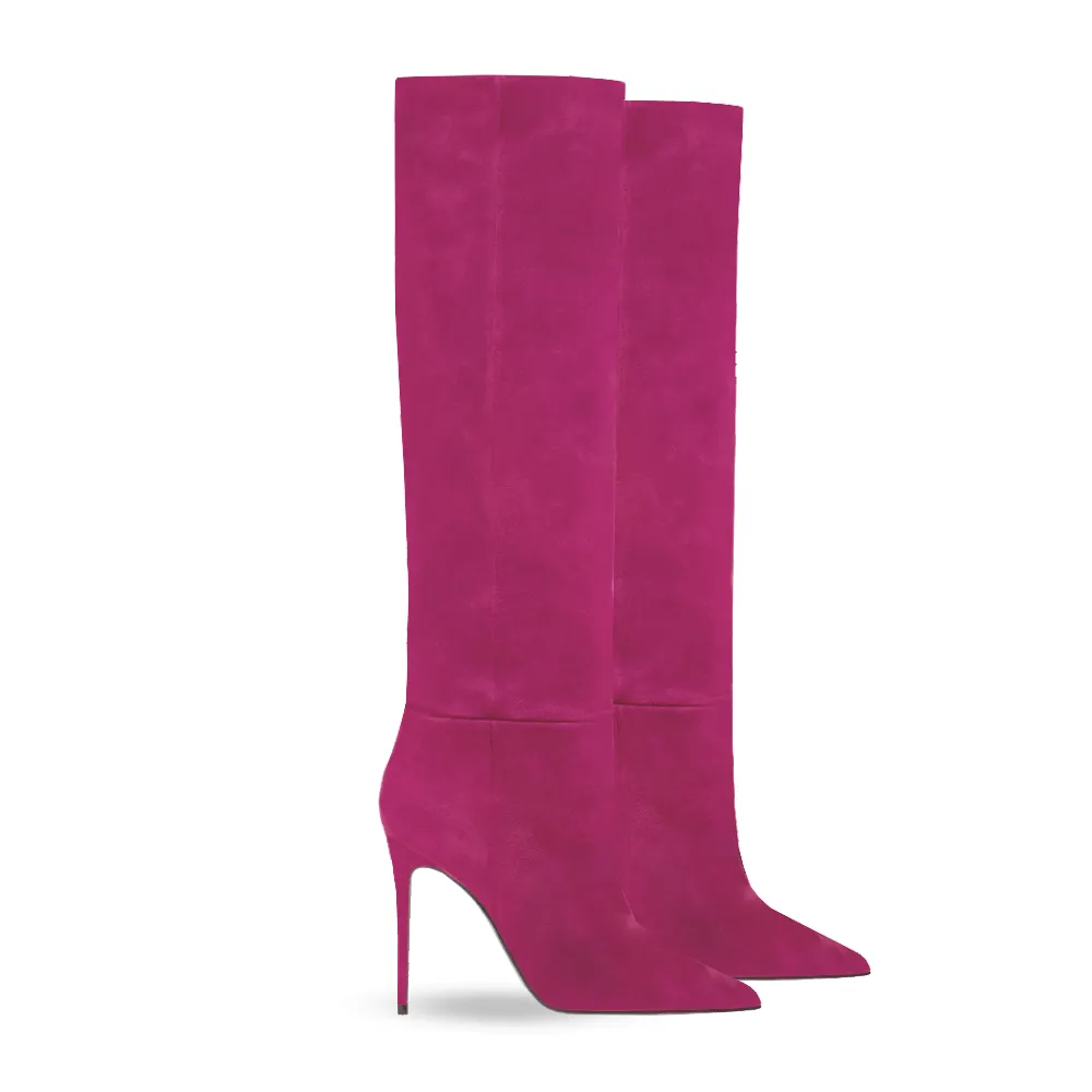 FUCHSIA SUEDE ALIEEN